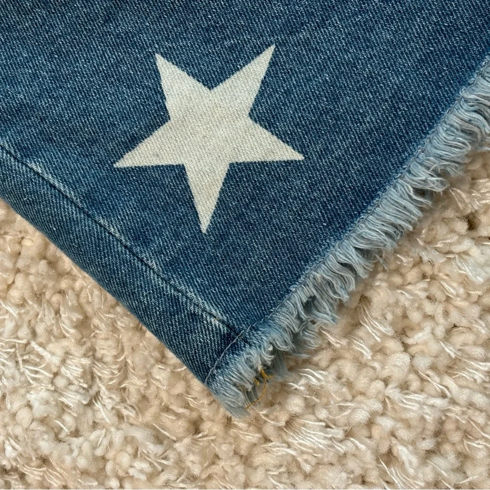 Jean zipper front mini skirt - Picture 4 of 5